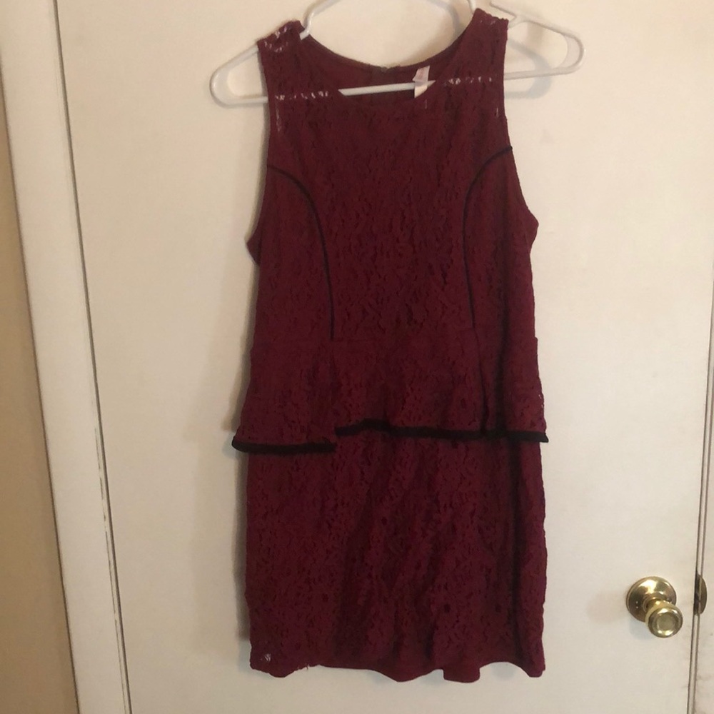 Red dress